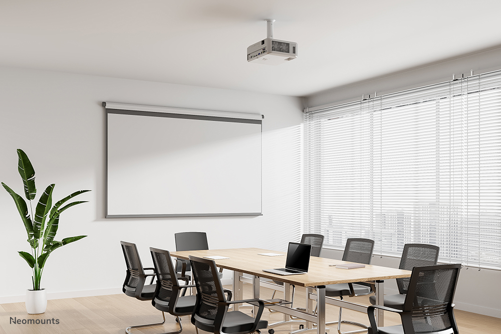 Neomounts BEAMER-C80WHITE Supporto a soffitto beamer - alt. 13-20 cm - mobilità completa